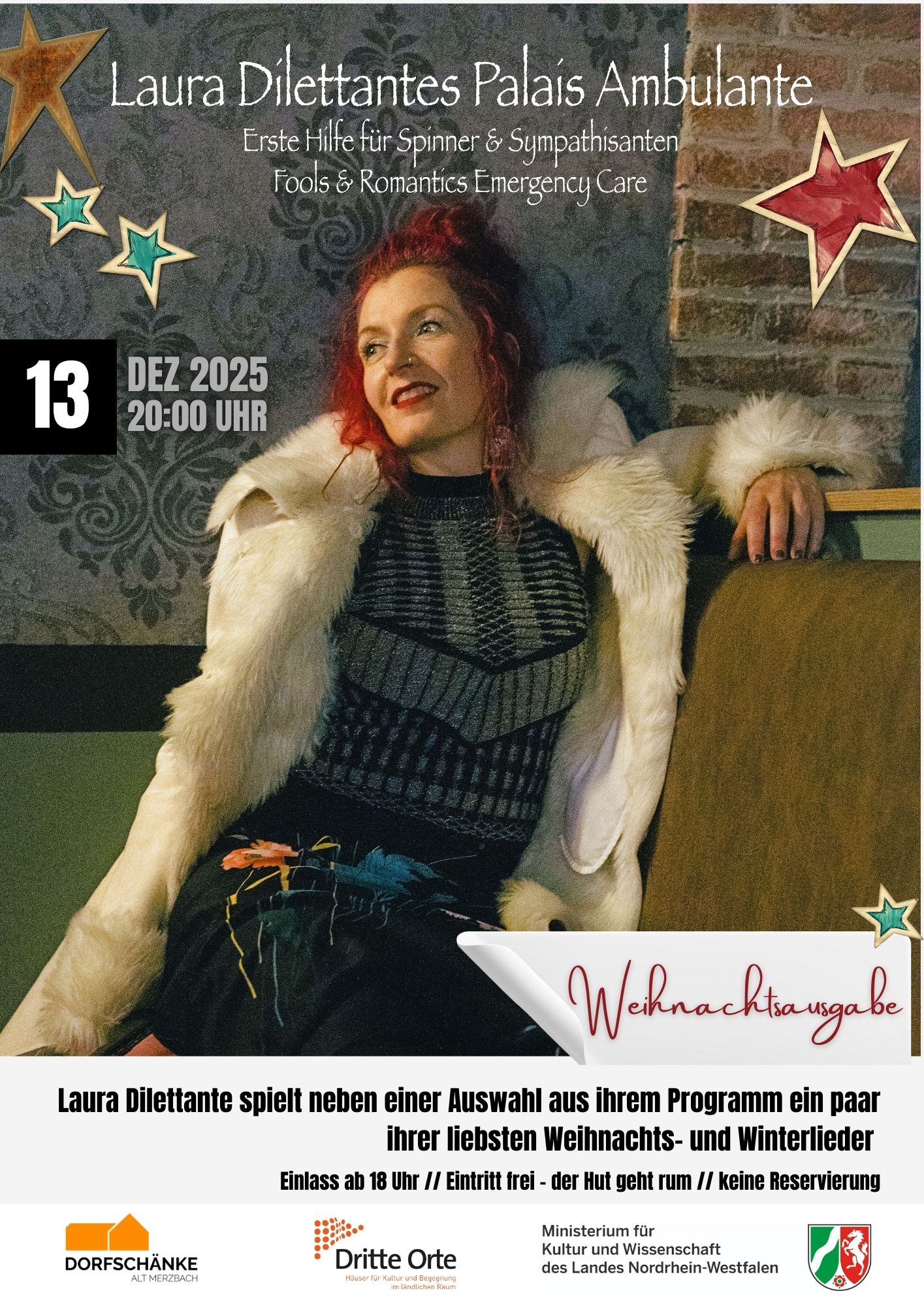 Weihnachtskonzert mit Laura Dilettante