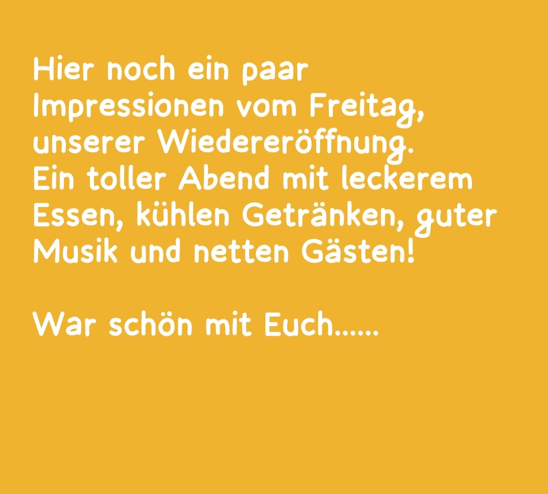 Impressionen von der Wiedereröffnung