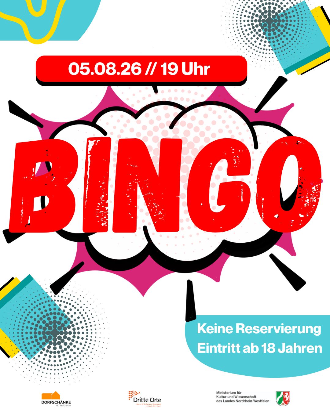 Bingo  – für Alle ab 18 Jahren