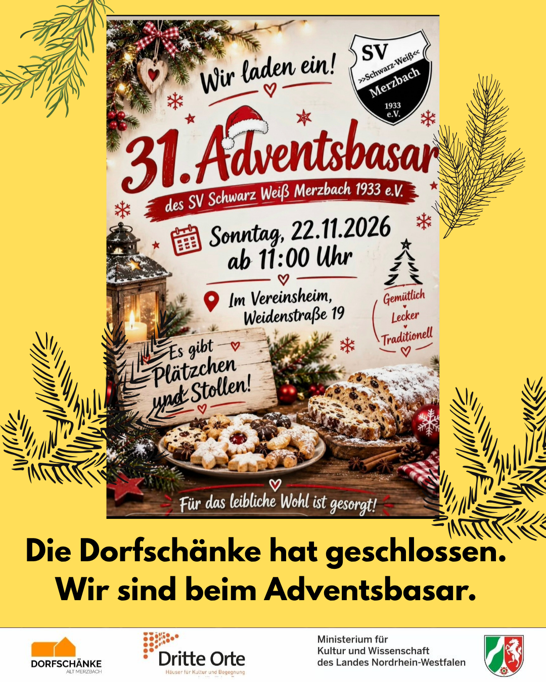 Dorfschänke geschlossen