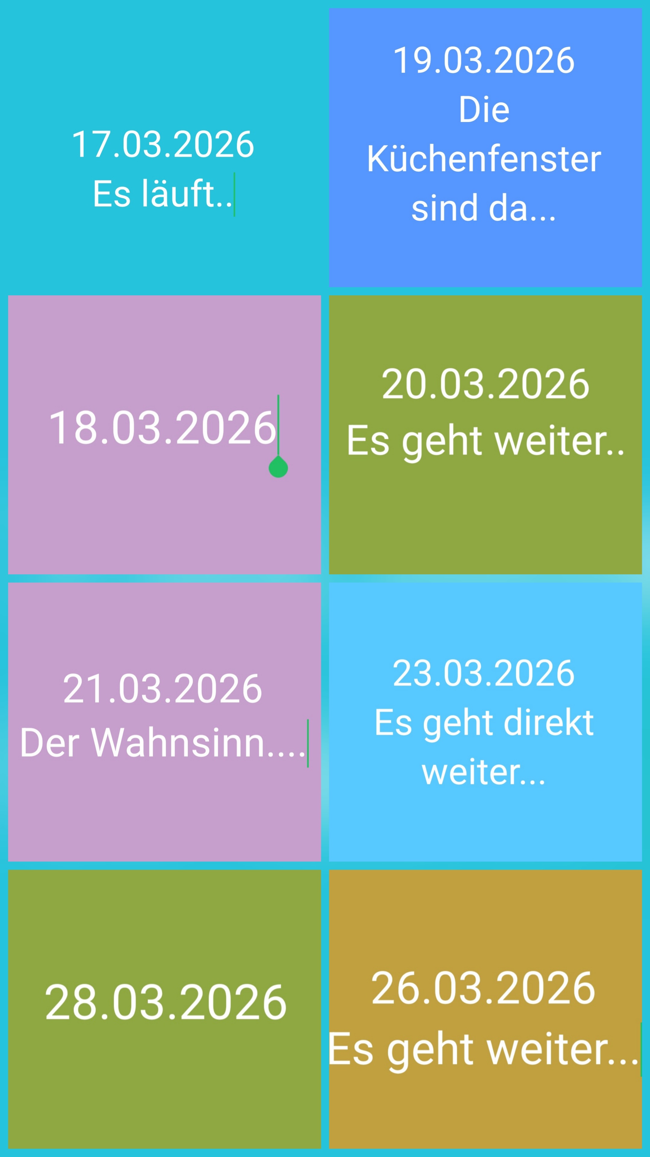 Es läuft…