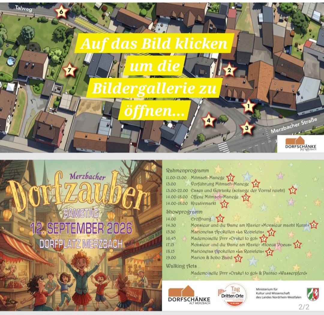 Dorfzauber und Tag der Dritten Orte. 12.9.2026
